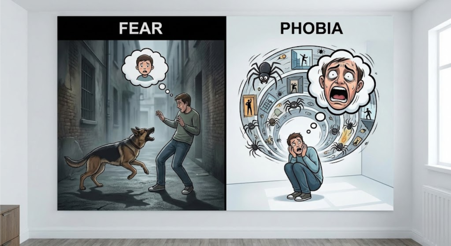 Phobia vs Fear: Understanding the Difference